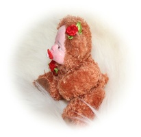 Monharts-Miniatur-Babys-in-suessen-Tier-Kleidung-Handmodeliert